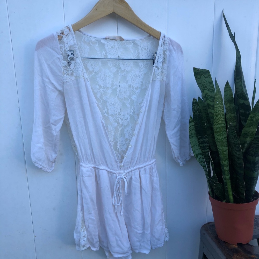 Lace Romper